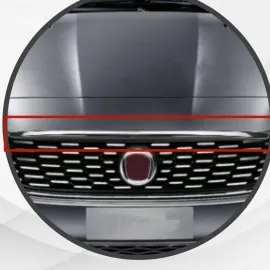 Fiat Egea SD Krom Ön Kaput Çıtası (Paslanmaz Çelik) - 2015-2020 Modeller