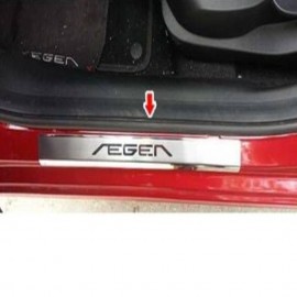 Fiat Egea SD Krom Kapı Eşiği (4 Parça Paslanmaz Çelik) - 2015-2024 Modeller