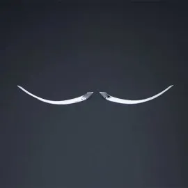 Fiat Egea SD Krom Reflektör Çerçevesi (2 Parça Paslanmaz Çelik) - 2015-2024 Modeller