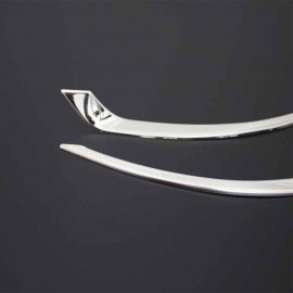 Fiat Egea SD Krom Reflektör Çerçevesi (2 Parça Paslanmaz Çelik) - 2015-2024 Modeller