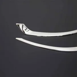 Fiat Egea SD Krom Reflektör Çerçevesi (2 Parça Paslanmaz Çelik) - 2015-2024 Modeller