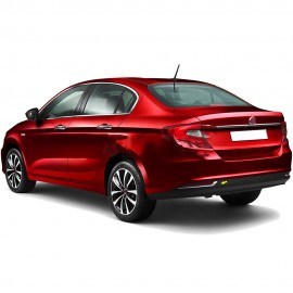Fiat Egea SD Krom Reflektör Çerçevesi (2 Parça Paslanmaz Çelik) - 2015-2024 Modeller