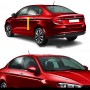 Fiat Egea SD Krom Cam Çıtası (4 Parça Paslanmaz Çelik) - 2015-2024 Modeller