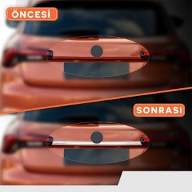 Fiat Egea Cross Krom Bagaj Çıtası (Paslanmaz Çelik) - Hatchback - 2016-2024 Modeller