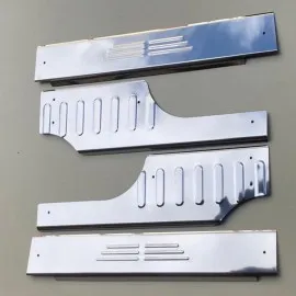 Fiat Fiorino Minivan Krom İç Kapı Eşiği (4 Parça Paslanmaz Çelik) - 2007-2024 Modeller