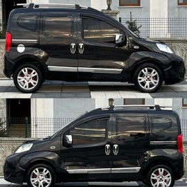 Fiat Fiorino Minivan Krom Yan Kapı Çıtası (4 Parça Paslanmaz Çelik) - 2007-2016 Modeller