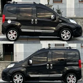Fiat Fiorino Minivan Krom Yan Kapı Çıtası (4 Parça Paslanmaz Çelik) - 2007-2016 Modeller