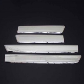 Fiat Fiorino Minivan Krom Yan Kapı Çıtası (4 Parça Paslanmaz Çelik) - 2007-2016 Modeller