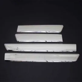 Fiat Fiorino Minivan Krom Yan Kapı Çıtası (4 Parça Paslanmaz Çelik) - 2007-2016 Modeller