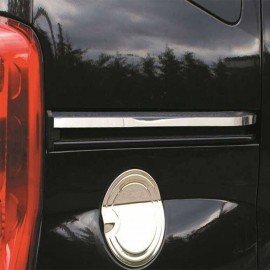 Fiat Fiorino Minivan Chrome Sliding Door Molding (4 Pieces Stainless Steel) - 2007-2024 Models