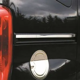 Fiat Fiorino Minivan Krom Sürgülü Kapı Çıtası (4 Parça Paslanmaz Çelik) - 2007-2024 Modeller