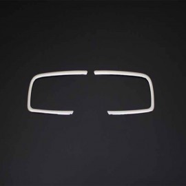Fiat Fiorino Minivan Chrome Fog Light Frame (2 Pieces Stainless Steel) - 2016-2024 Models