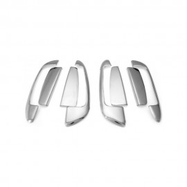 Fiat Grande Punto HB Chrome Door Handle (4 Doors, 8 Pieces Stainless Steel Set) - 2005 and Later Models