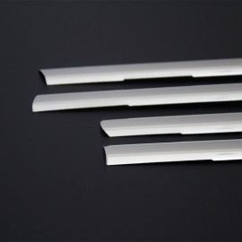 Fiat Grande Punto HB Chrome Window Trim (Stainless Steel) - 2005 and Later Models (6 Pieces)