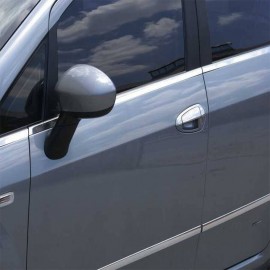 Fiat Grande Punto HB Chrome Window Trim (Stainless Steel) - 2005 and Later Models (6 Pieces)