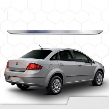 Fiat Linea SD Krom Bagaj Alt Çıta (Paslanmaz Çelik) - 2007-2011