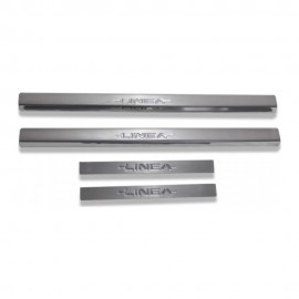 Fiat Linea SD Krom Kapı Eşiği (Paslanmaz Çelik) - 2012-2017 Modeller (4 Parça)
