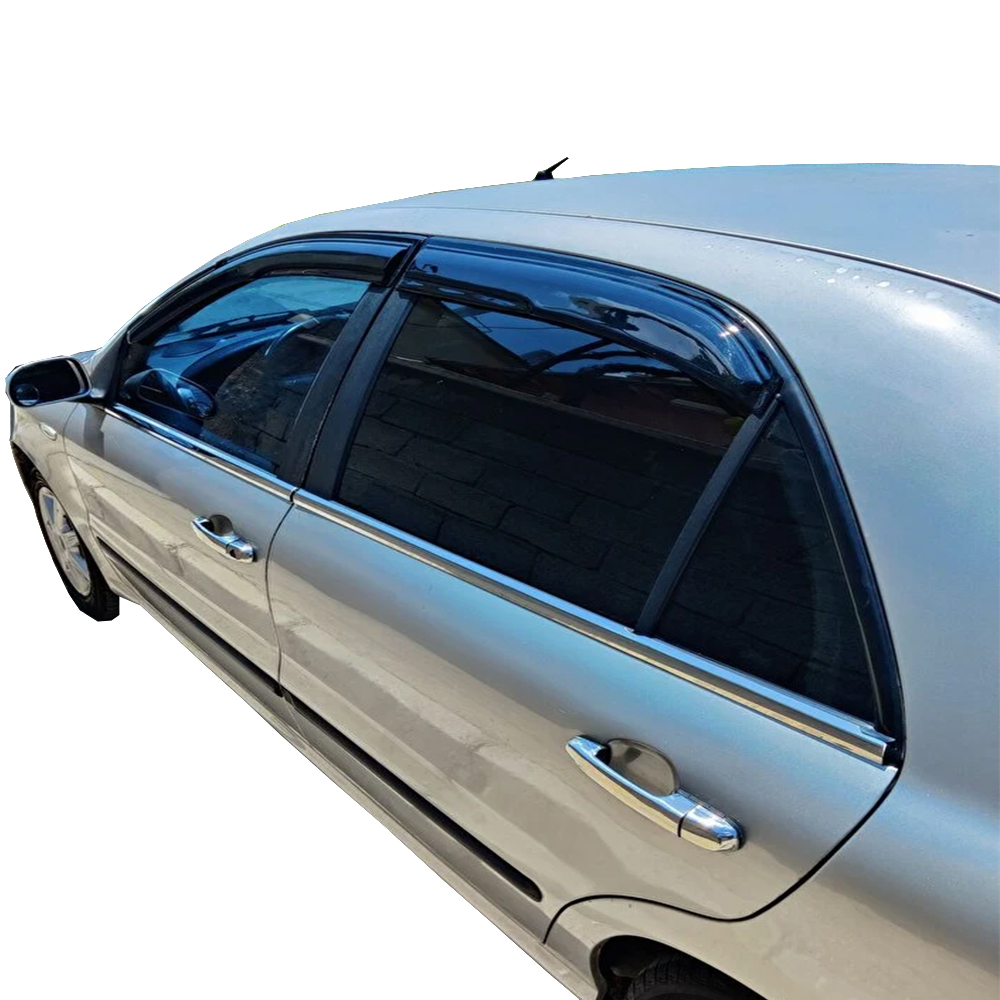 Fiat Marea SD Chrome Window Trim (Stainless Steel) - 4 Pieces - 2008 and Later Models