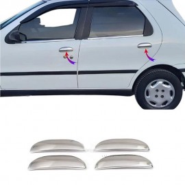 Fiat Palio HB Krom Kapı Kolu (Paslanmaz Çelik) - 4 Kapı - 1998-2011 Modeller