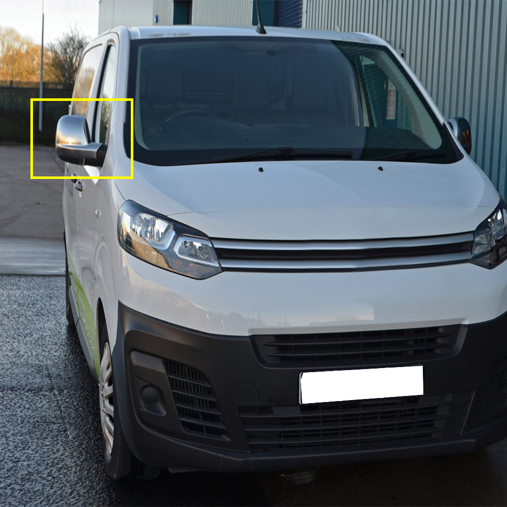 Fiat Scudo Ulysse Van Krom Ayna Kapağı 2 Parça ABS Krom 2022 ve Sonrası