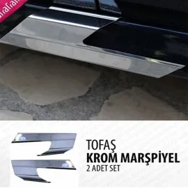 Fiat-Tofaş Doğan-Şahin-Kartal Krom Z Marşbiyel (Paslanmaz Çelik) - 2 Parça