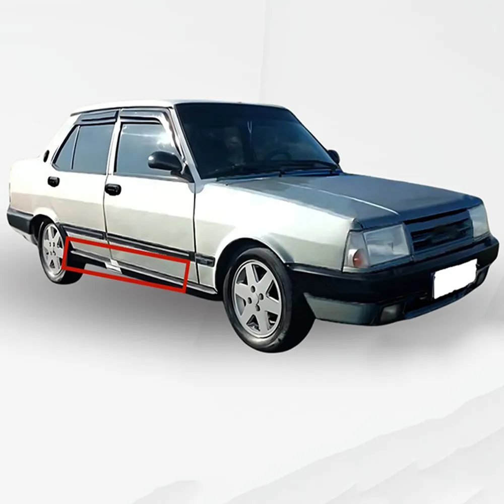 Fiat-Tofaş Doğan-Şahin-Kartal Krom Z Marşbiyel (Paslanmaz Çelik) - 2 Parça