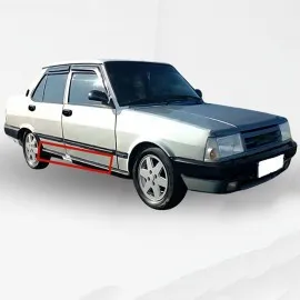 Fiat-Tofaş Doğan-Şahin-Kartal Krom Z Marşbiyel (Paslanmaz Çelik) - 2 Parça