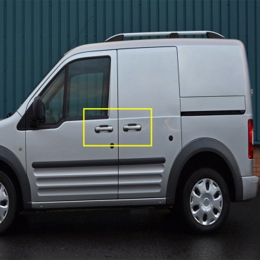 Ford Connect Panel Van Krom Kapı Kolu (Paslanmaz Çelik) - 2002-2014 Modeller (4 Kapı)