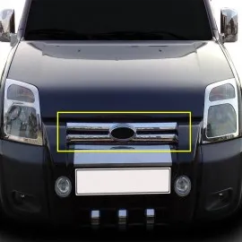 Ford Connect Panel Van Krom Ön Panjur (Paslanmaz Çelik) - 2006-2009 Modeller (1 Parça)