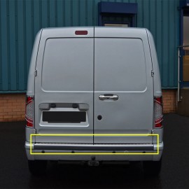 Ford Connect Panel Van Krom Arka Tampon Eşiği (Paslanmaz Çelik) - 2002-2014 Modeller