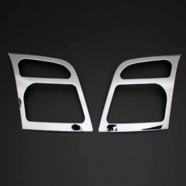 Ford Connect Panel Van Krom Far Çerçevesi (Paslanmaz Çelik) - 2002-2014 Modeller (2 Parça)