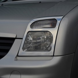 Ford Connect Panel Van Krom Far Çerçevesi (Paslanmaz Çelik) - 2002-2014 Modeller (2 Parça)