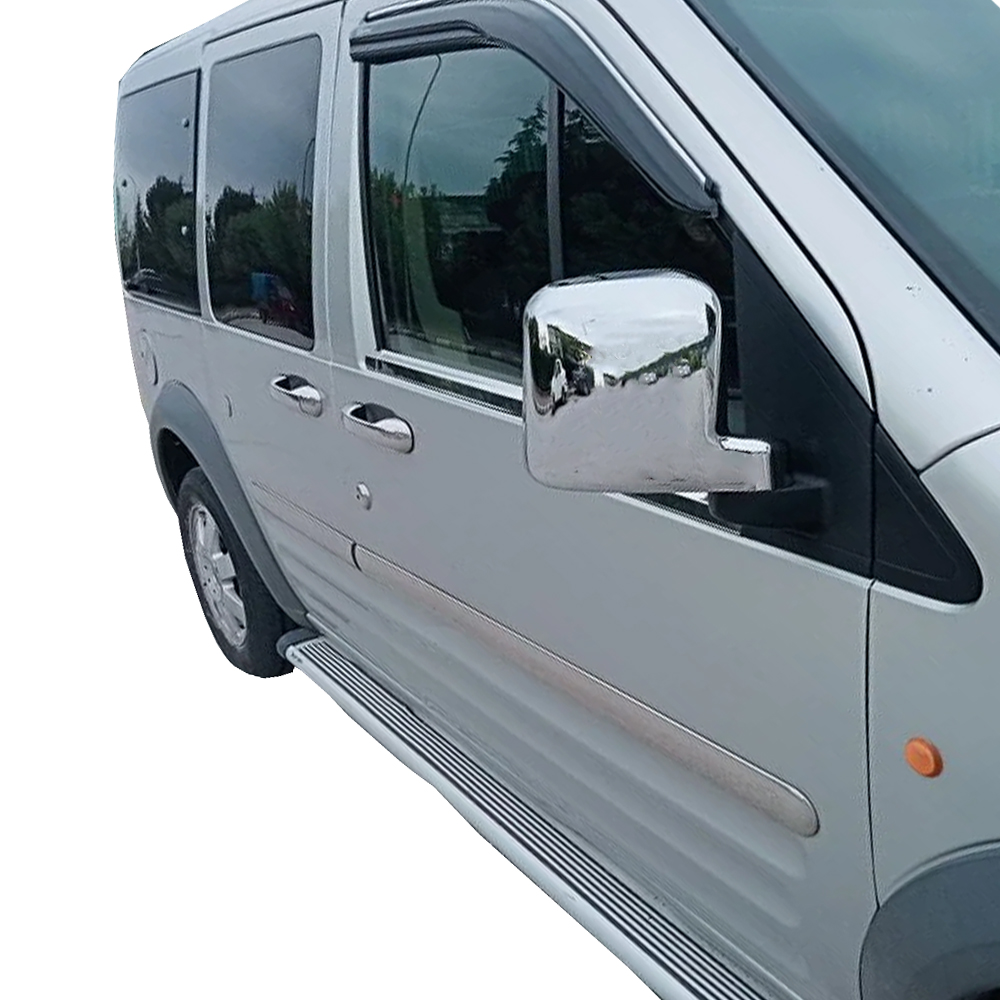 Ford Connect Panel Van Krom Ayna Kapağı (ABS Krom) - 2002-2009 Modeller (2 Parça)