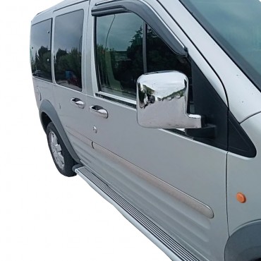 Ford Connect Panel Van Krom Ayna Kapağı (ABS Krom) - 2002-2009 Modeller (2 Parça)