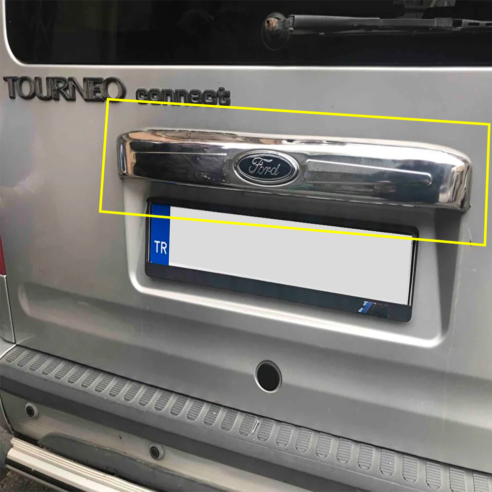 Ford Connect Panel Van Krom Bagaj Çıtası (Paslanmaz Çelik - Arma Yerli) - 2009-2014 Modeller