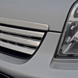 Ford Connect Panel Van Krom Ön Panjur (Paslanmaz Çelik) - 2009-2014 Modeller (2 Parça Set)