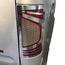 Ford Connect Panel Van Krom Stop Çerçevesi (Paslanmaz Çelik) - 2009-2014 Modeller (2 Parça)