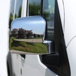 Ford Connect Panel Van Krom Ayna Kapağı (ABS Krom) - 2009-2014 Modeller (2 Parça)